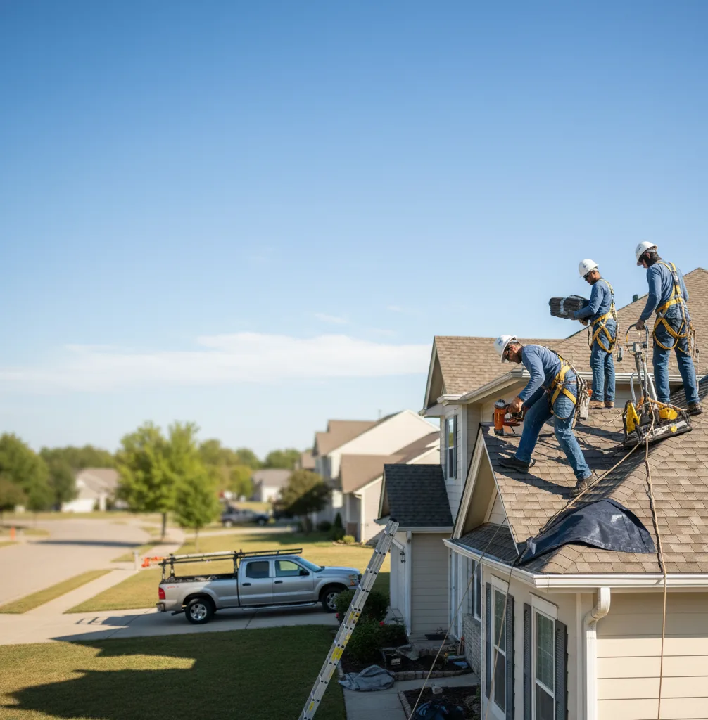 Roof Repair in Huntington